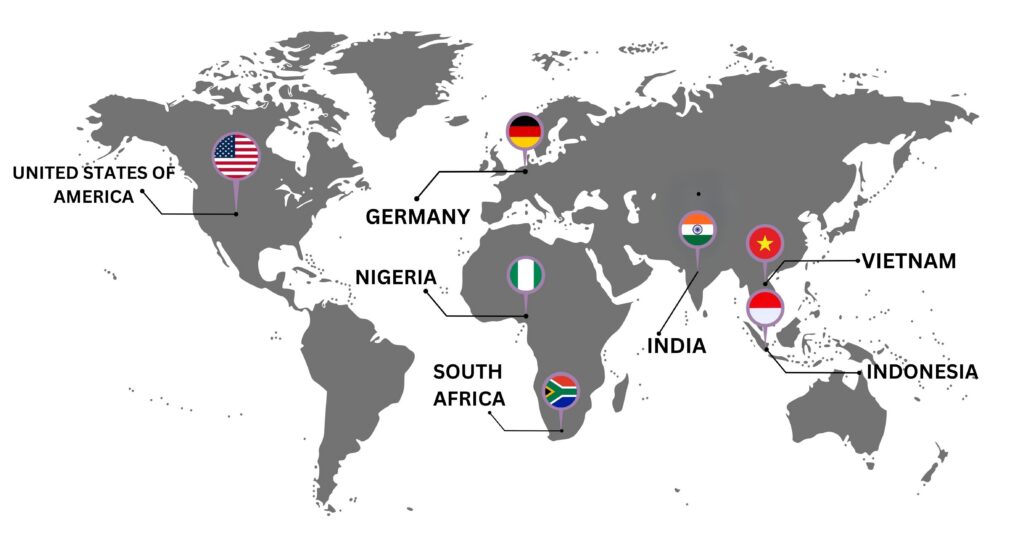 World map
